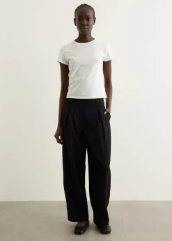 Fresco Barrel Leg Pants