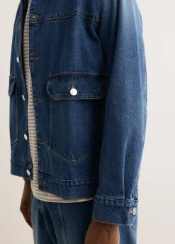 Full Button Denim Jacket