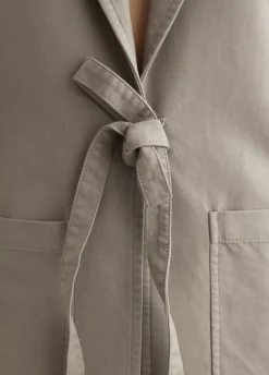 Garment Dyed Cotton Blazer