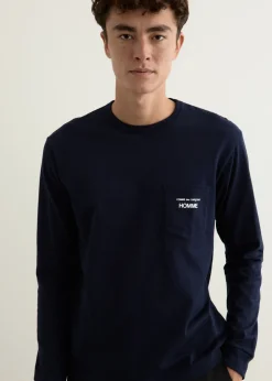 Garment Print Long-Sleeve T-Shirt