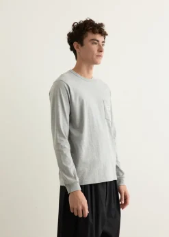 Garment Print Long-Sleeve T-Shirt