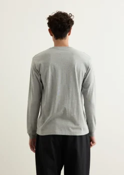 Garment Print Long-Sleeve T-Shirt