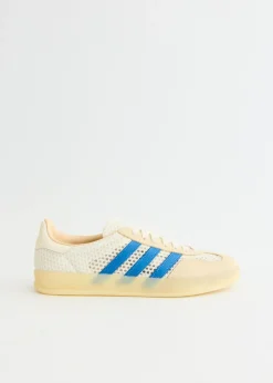 Gazelle Indoor 'Off White Focus Blue' Sneakers