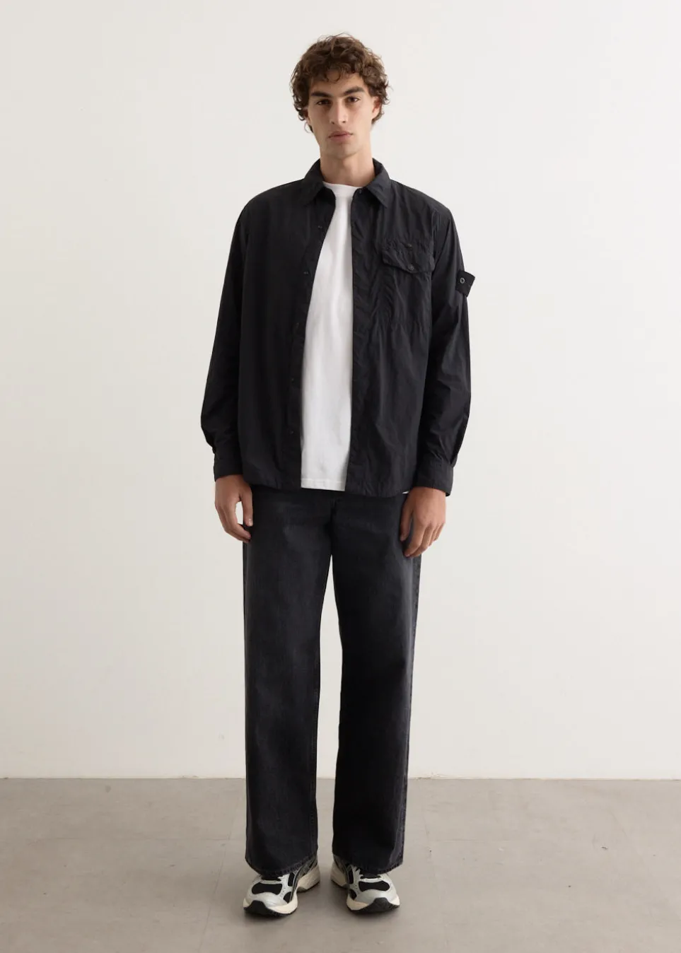 Ghost Overdyed Nylon Tela Overshirt