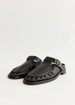 Gianna Buckled Mules