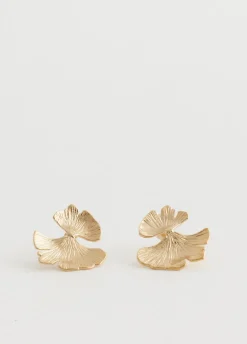 Gingko Leaf Earrings