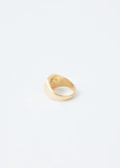 Hanging Basket Signet Ring
