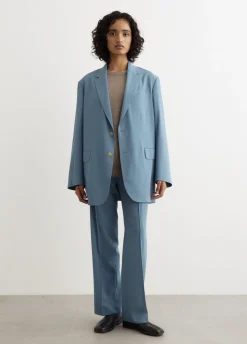 Hard Twist Wool Dobby Jacket