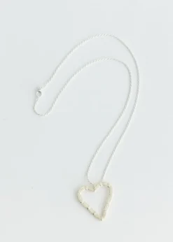 Heart Willow Pendant Necklace