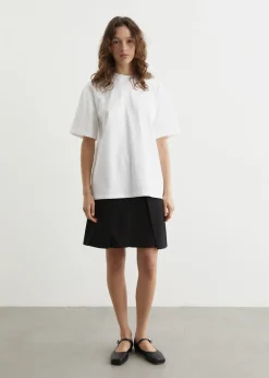 Heavy Cotton Drop Shoulder Rhinestone T-Shirt