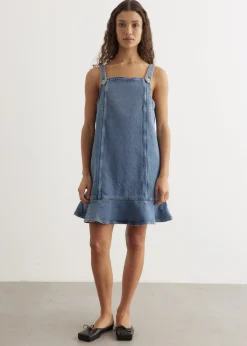Heavy Denim Mini Dress