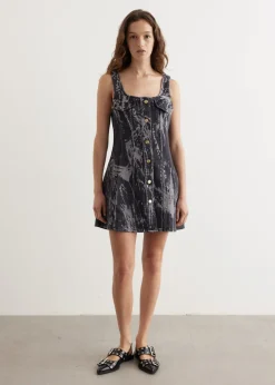 Heavy Denim Mini Dress