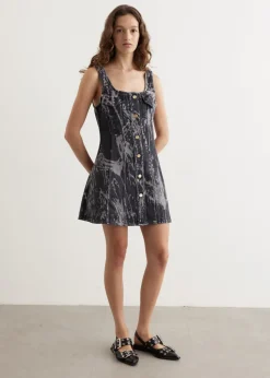 Heavy Denim Mini Dress