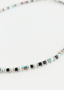 Hematite Roundel Beads Necklace