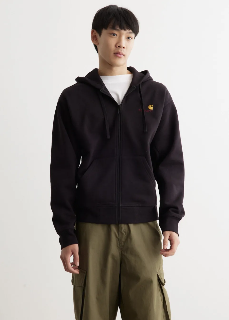 Hooded American Script Jacket