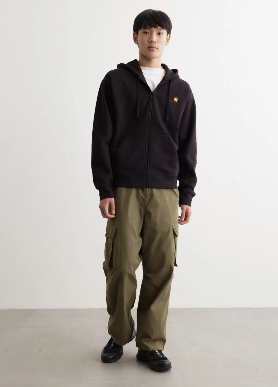 Hooded American Script Jacket