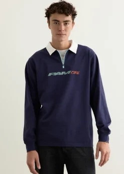 Howl Half Zip Rugby Top