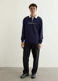 Howl Half Zip Rugby Top