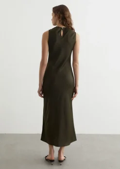 Infinity Cowl Neck Dress