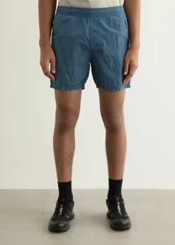 Iridescent Nylon Shorts