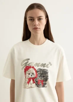 Ivory Animal Print T-Shirt