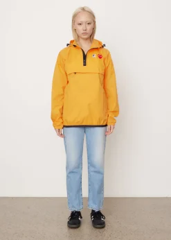 J502 K-Way Hoodie Half Zip Jacket