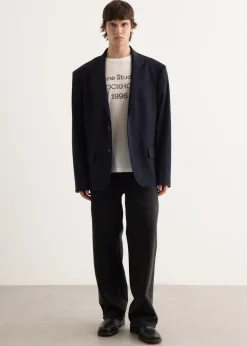 Jotam Vis Pinstripe Suit Jacket