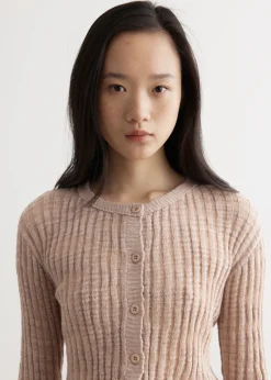 Kikos Slub Linen Cardigan