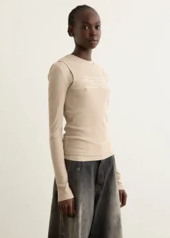 Layered Long-Sleeve T-Shirt