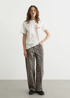 Leopard Print Izey Jeans