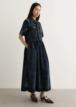 Light Denim Long Dress