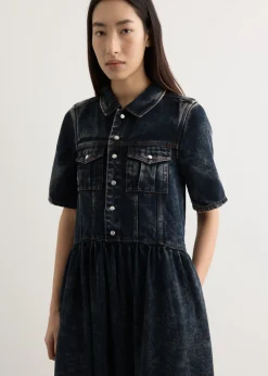Light Denim Long Dress