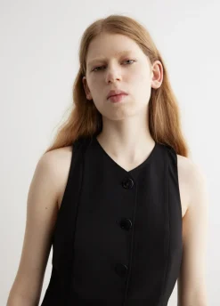 Light Twill Suiting Mini Dress