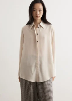 Lilla Silk Shirt