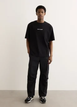 Line Handwriting Oversize T-Shirt