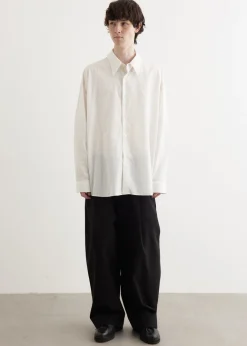 Loche Oversized French Placket Shirt
