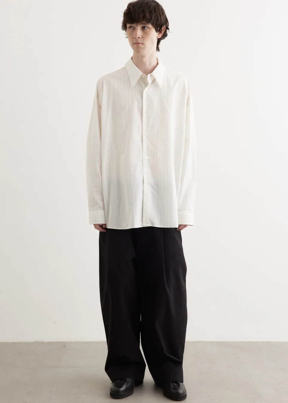 Loche Oversized French Placket Shirt