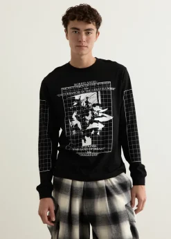 Long Sleeve T-Shirt - Grids