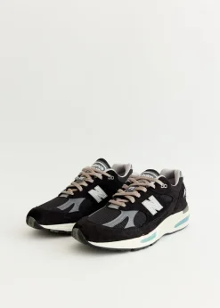 MADE in UK 991v2 'Black' Sneakers