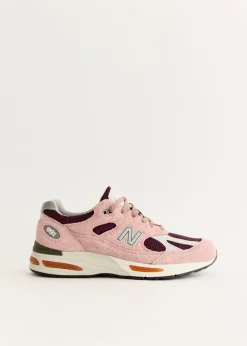 MADE in UK 991v2 'Deauville Mauve' Sneakers