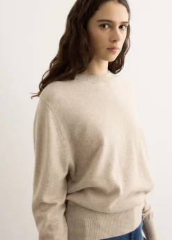 Mari Cashmere Crew Sweater