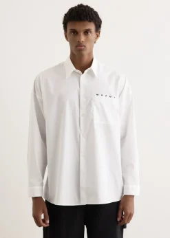 Marni Logo Poplin Shirt