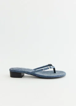 Mica Denim Sandals
