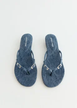 Mica Denim Sandals