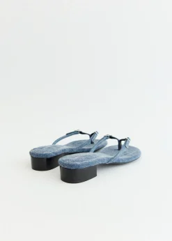Mica Denim Sandals