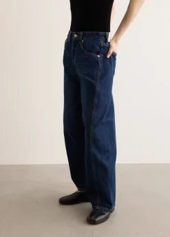 Mid Rise Balloon Jeans