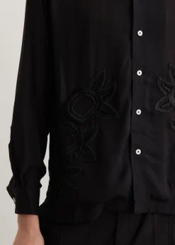 Midnight Daffodil Long Sleeve Shirt