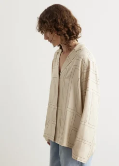 Monogram Silk Pyjama Top