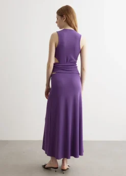 Moodstone Overlap Tank Dress