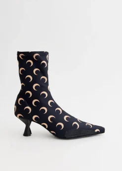 Moon Printed Jersey MS Boots